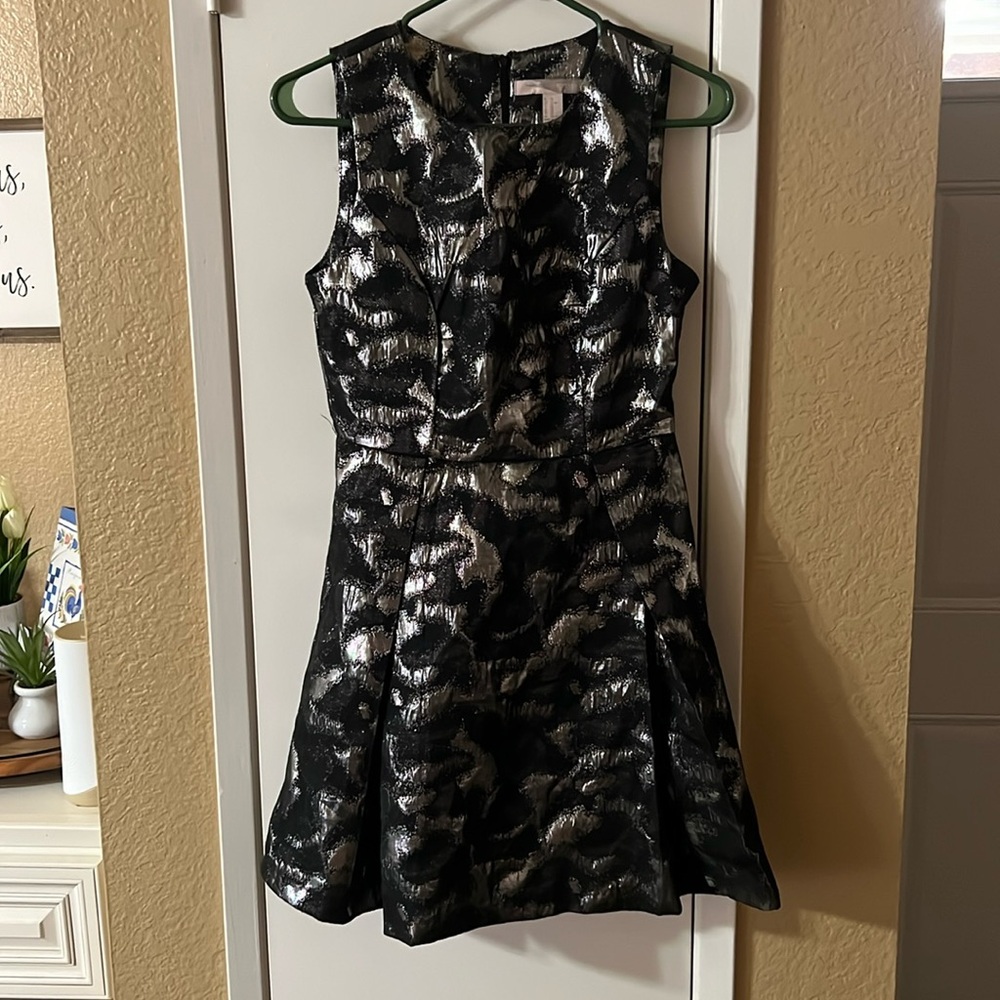Shiny mini dress